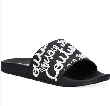 Sandalia Versace Jeans Couture para mujer Negra